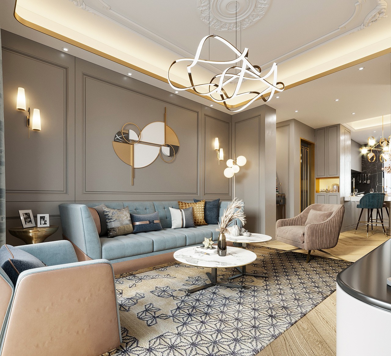 竹木纤维集成墙板装修