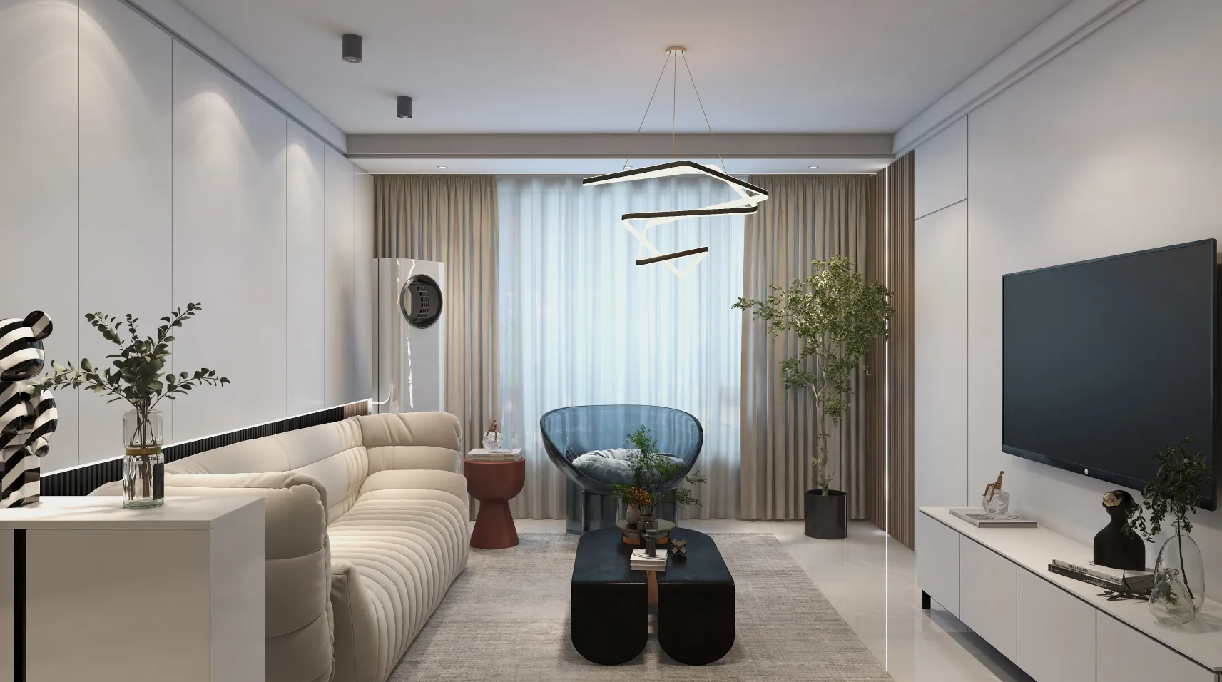 集成墙板客厅装修